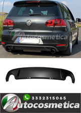 DIFFUSORE POSTERIORE TUNING SPORT PER VOLKSWAGEN GOLF VI 6 08-13 SOLO GTI GTD