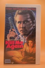 Kill Me Again VHS 1990 Former Rental Cut Box Val Kilmer **Buy 2 Get 1 Free**