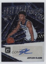 2023 Panini Donruss Optic Fast Break Signatures Jaylen Clark #FBS-CLK Auto 1d0h
