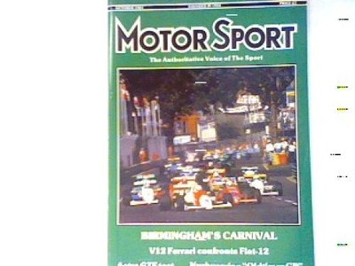 Birmingham´s Carnival - V12 Ferrari confronts Flat-12 - 10. Heft 1987 - Motor Sp