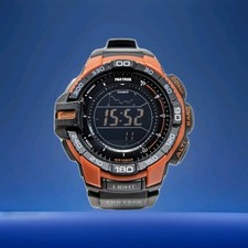 CASIO Pro Trek PRG-270 solar dunkel,  Baromet...