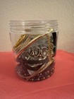 Curated Black and Gold Mystery Jewelry 16oz Jar - All Wearable Vintage to Modern — photo 3