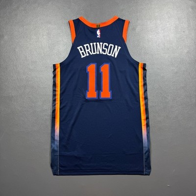 100% Authentic Jalen Brunson Nike NY Knicks Game Issued Pro Game