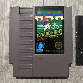 10-Yard Fight Nintendo NES Tested Authentic Vintage Retro Mint, Manual  Tested