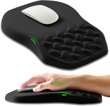 Ergonomic Slope Mouse Pad Wrist Support, Wrist Rest Mousepad for Carpal Tunnel P