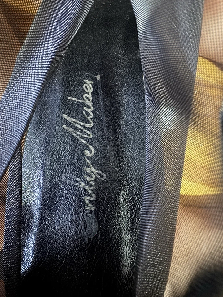 Only Maker Mesh Peep Toe Platform High Heel Boots Black Size 46 (US 14) - Image 4 of 4