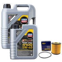 MotoröL Set Top Tec 4100 5W-40 6 Liter + ÖLfilter FüR Volvo S40 S70 V70 I S80 I