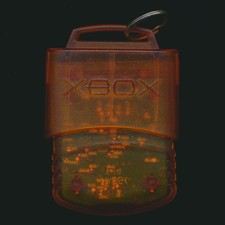 Xbox Live Beta Tester Memory Card Rare Translucent Orange XBL 2002 X0825319 