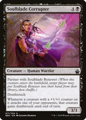 Soulblade Corrupter (017) Battlebond BBD MTG Magic