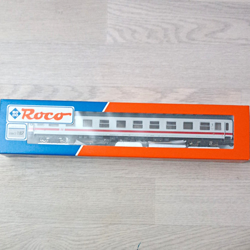 Roco H0 DB Personenwagen 1. Kl. 45044 Epoche V grau/rot 1:87 in OVP | Condition: Gebraucht