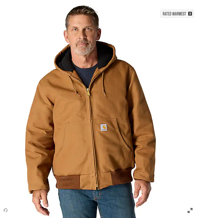SALE OFF Carhartt Men's Iconic J140 Firm Duck Active Jacket