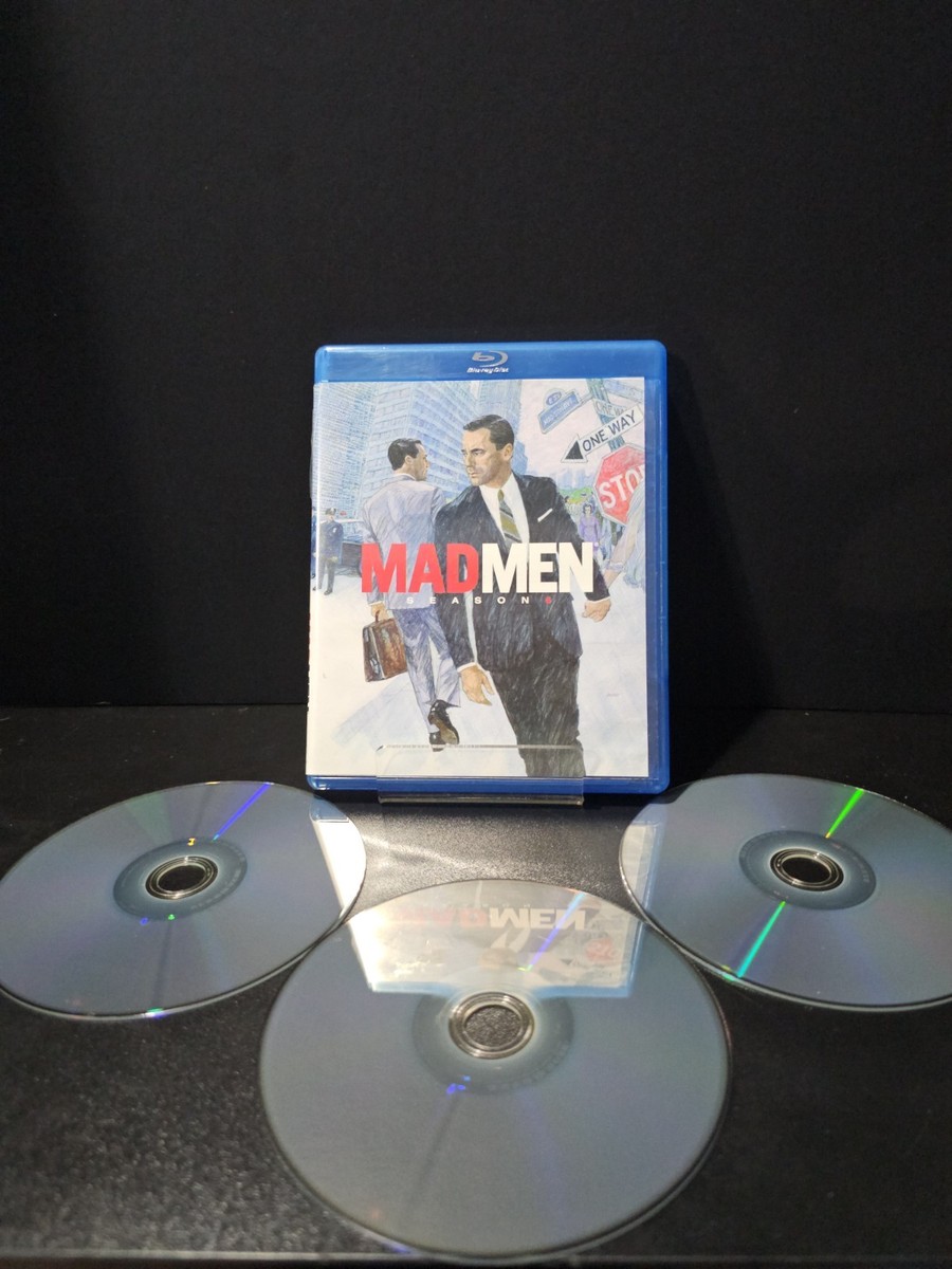 Mad Men: Season 6 Blu-ray 3 disc dvd set GREAT CONDITION