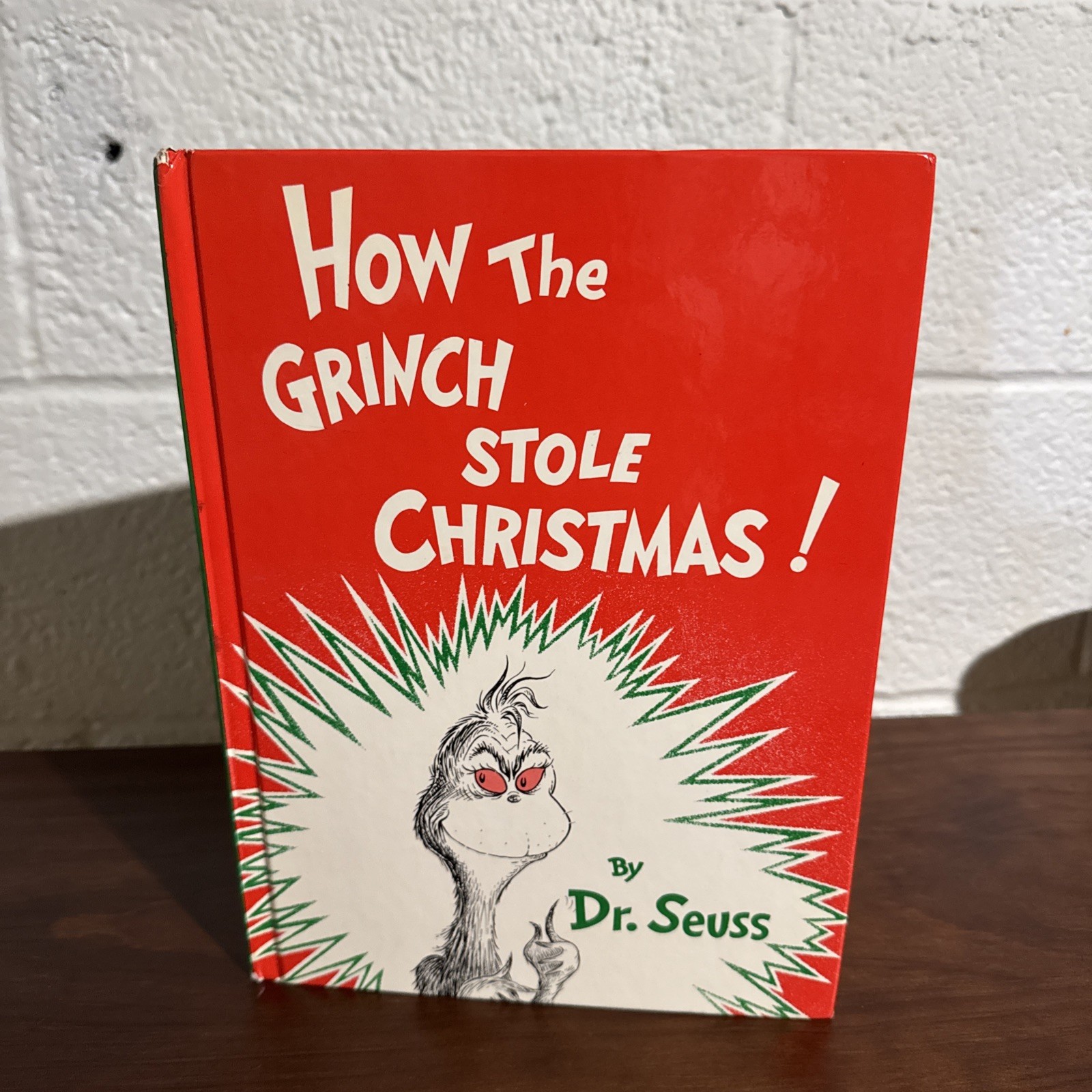 Vintage How The Grinch Stole Christmas Dr. Seuss Random House 1st Edition 1957