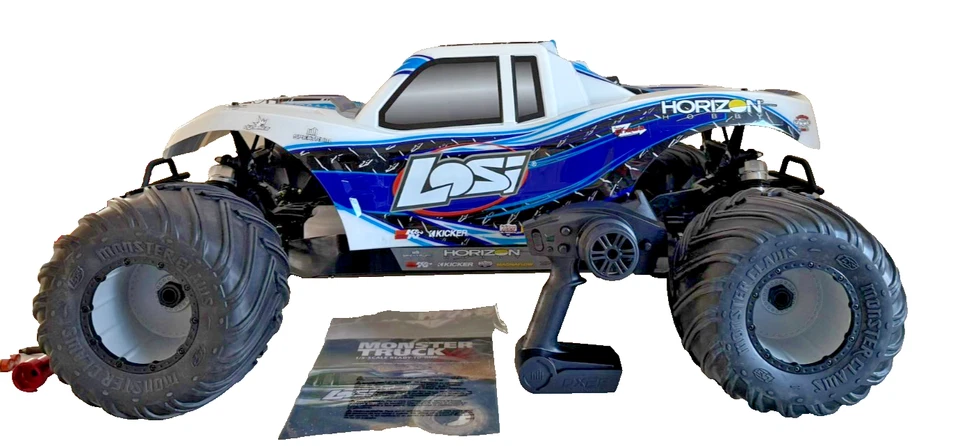Losi 1/5 Monster Truck XL 4WD Petrol RTR with AVC, White - Image 2 of 4