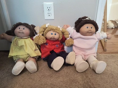 Lot of 3 Vintage Cabbage Patch Girls **Please Read Description**