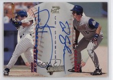 1998 Topps Stadium Club Co-Signers Tim Salmon Todd Hundley #CS28 Auto 11pj