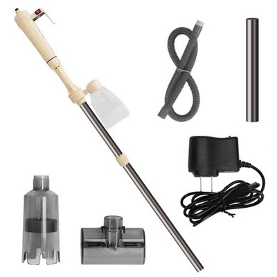 Multifunction Electric Aquarium Gravel Cleaner Adjustable Fish Tank Vacuum