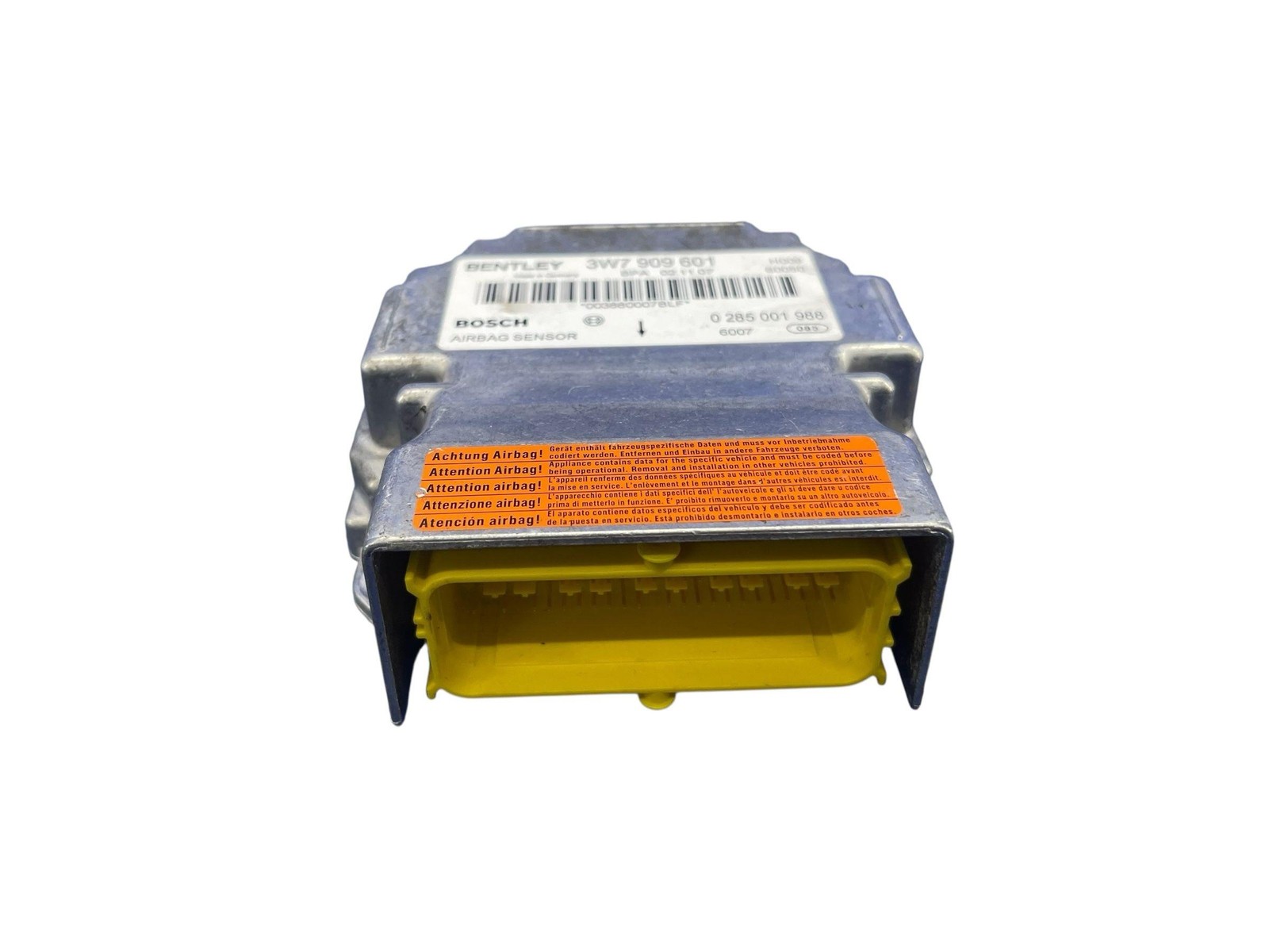 2006-2013 BENTLEY CONTINENTAL *NEEDS RESET* CRASH RESTRAINT AIR SRS BAG MODULE