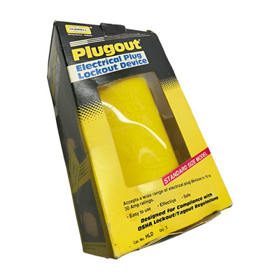 Hubbell HDL Plugout Electrical Plug Lockout Device, for 15-30A Plugs STRD Size