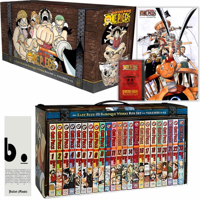 One Piece Manga Box Set: East Blue and Baroque Works, Volumes 1-23