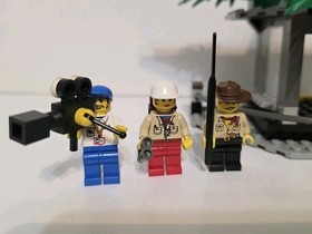 LEGO Studios 1370 Jurassic Park Raptor Rumble 100% Complete With Instructions 