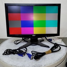 ACER G185HV et.xg5hp.002 18.5" LCD Monitor VGA GRADE B SEE NOTES