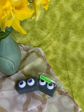 VTG Glastic Lifelike Acrylic Resin Doll Eyes - choose color  size sold per pair