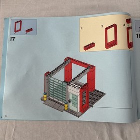  Instruction Manual # 5 Lego 60110 Fire Station Town City Firefighter