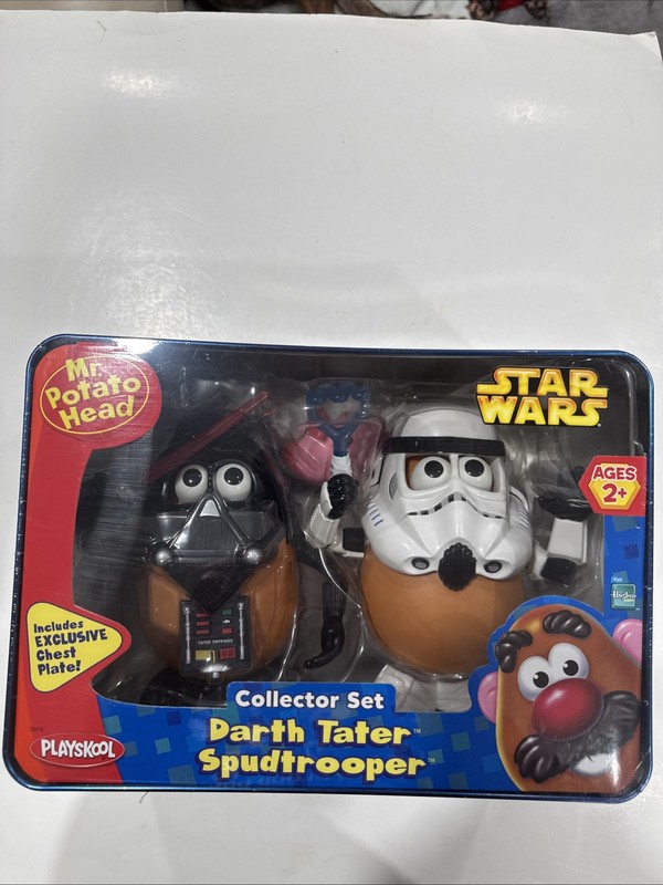 Playskool Mr. Potato Head Darth Tater & Spudtrooper Collector Set Figures...