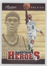 2012 Prestige Hardcourt Heroes Rajon Rondo Carmelo Anthony ( Back Text) HOF 0l2
