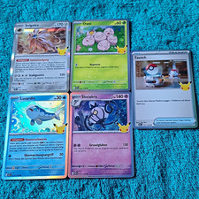 Pokemon TCG 30 Jahre Anniversary 5 Karten