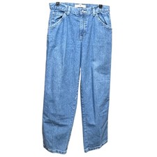 Vtg Tommy Hilfiger Jeans Women's Size 4 Light Wash Denim Carpenter Pants Utility