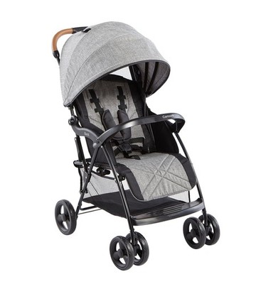 Contours Quick Stroller Lightweight Travel Toddler & Baby Smoke Gray + Adapter