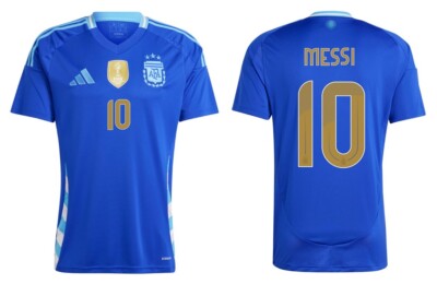 Trikot Adidas Argentinien 2024 Away - Messi 10 I Auswärts Argentina Copa America