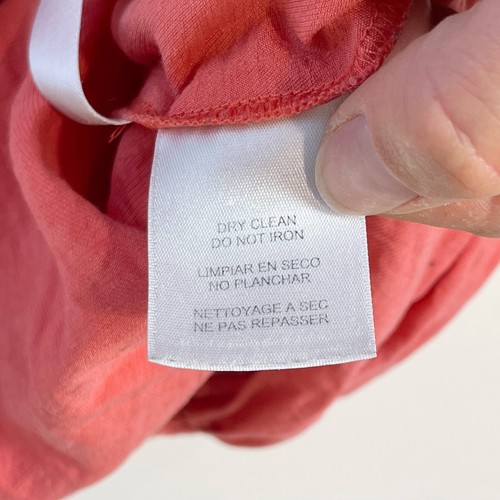 END 6/8/25 Rachel Roy Sleeveless Sundress Coral Orange 4 Tie Belt Pocket Wrap - Picture 5 of 8