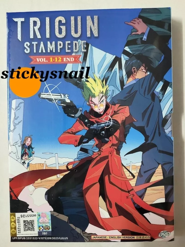 ANIME DVD~ENGLISH DUBBED~Trigun Stampede(1-12End)All region+FREE GIFT