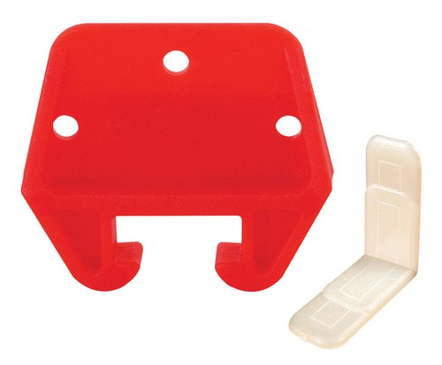 Prime-Line 22486 1/4 In. x 7/8 In., Red Drawer Guide Kit (Single Pack) - 第 1/1 張圖片