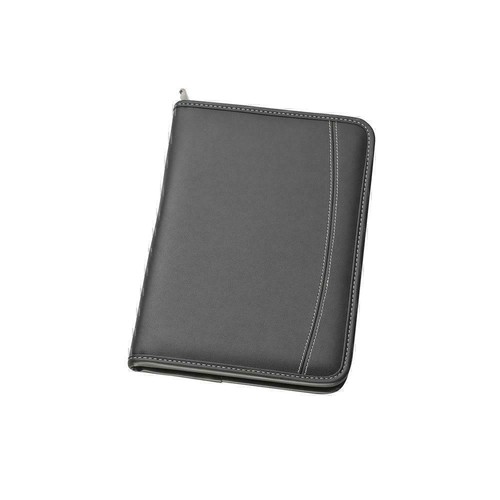 Canberra A5 Zippered Compendium Leather look Australia wide delivery 5-100 units - Picture 2 of 2
