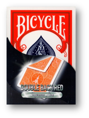 Bicycle Double Backs ROT Poker Trickkarten für Kartentricks
