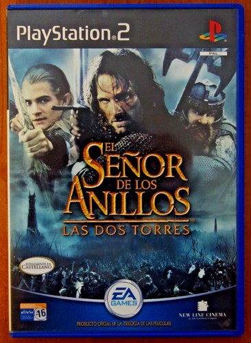 El de los Anillos Dos Torres PS2 PAL España COMPLETO ver videojuego | eBay