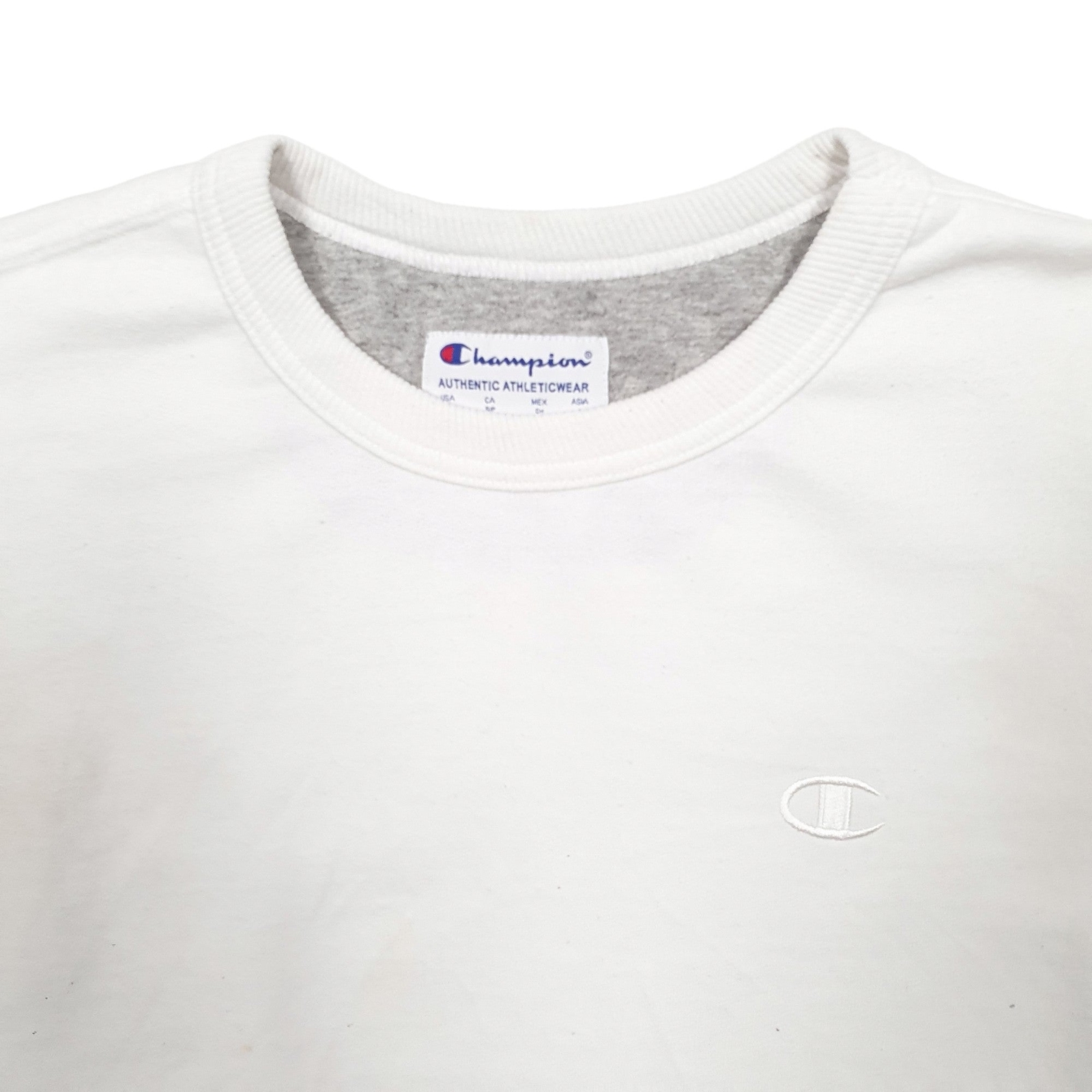 CHAMPION Crewneck Cotton Jumper Sweatshirt Mens S image 2
