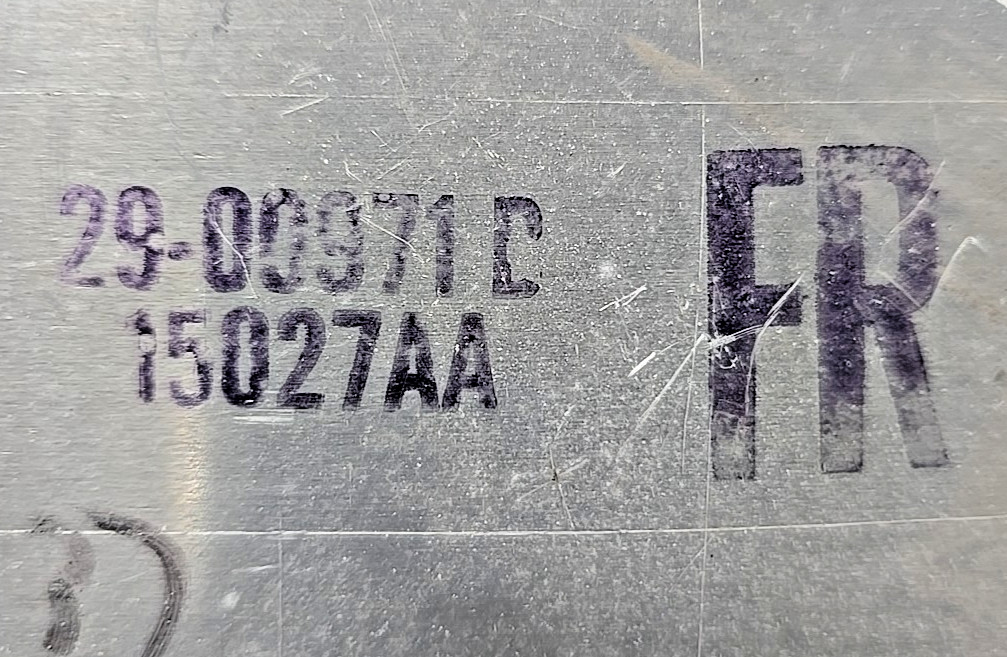 Peterbilt 379 Sleeper Cab HVAC Control Panel Assembly#2900971D