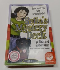 Bella's Mystery Deck - 52 illustrated mystery cards - Ages 10 - MindWare - RARE