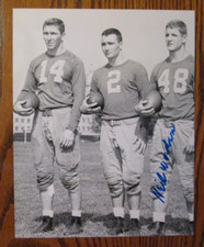 RARE NEIL WORDEN AUTO SIGNED 8 x 10 B & W PHOTO NOTRE DAME