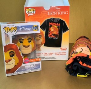 funko pop mufasa flocked