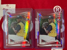 (2) 2022 Panini Elite Extra  #174 Enyer Cepeda Prime Numbers  Die Cut /85 LOT x2