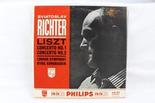 Sviatoslav Richter Liszt Concerto 1 and 2 Vintage Vinyl Record 1962 LP
