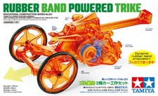 Rubber Band Powered Trike P&auml;dagogische Kunststoff Modell Kit Tamiya