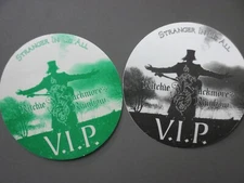 Ritchie Blackmore's Rainbow satin backstage passes TWO Stranger In Us All VIP !