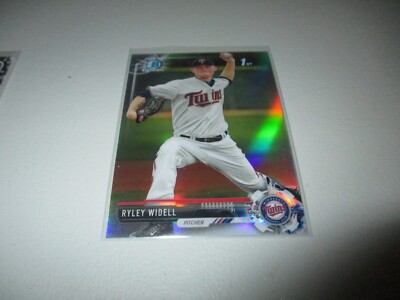 Ryley Widell 2017 1st Bowman Draft Chrome Refractor #BD-64